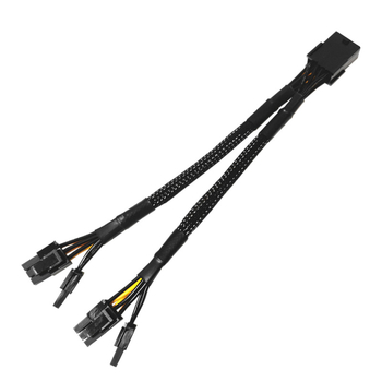 Kabel napajanja GPU: 8Pin na dvostruki 8Pin (6+2), čisti bakar, hladno presovanje