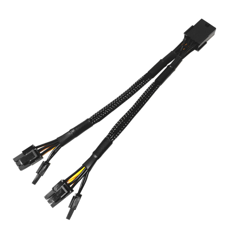Kabel napajanja GPU: 8Pin na dvostruki 8Pin (6+2), čisti bakar, hladno presovanje