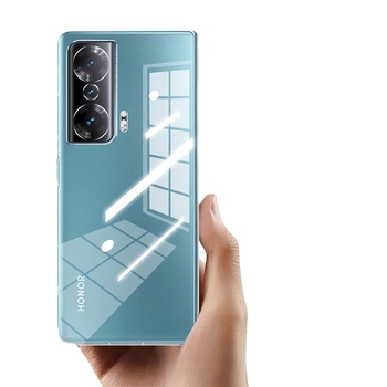 Husă pentru telefon Honor Magicv5, transparentă, ultra-subțire, din PC, finisaj oglindă, anti-cădere, disipare căldură