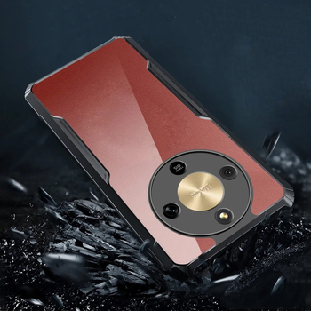 Ακρυλική θήκη για Honor X9D/X7D/X9C/X8C/X6B/X9A/X5 – τετράγωνες γωνίες, προστασία από πτώσεις, διασπορά θερμότητας, μαγνητική προσάρτηση