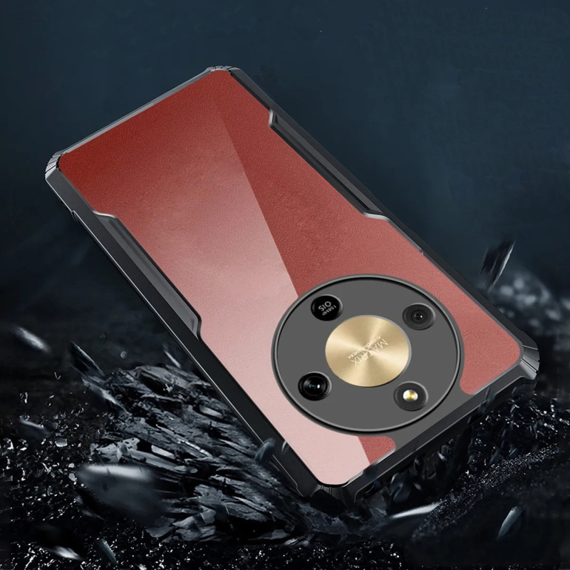 Ακρυλική θήκη για Honor X9D/X7D/X9C/X8C/X6B/X9A/X5 – τετράγωνες γωνίες, προστασία από πτώσεις, διασπορά θερμότητας, μαγνητική προσάρτηση