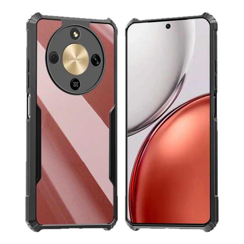 Ακρυλική θήκη για Honor X9D/X7D/X9C/X8C/X6B/X9A/X5 – τετράγωνες γωνίες, προστασία από πτώσεις, διασπορά θερμότητας, μαγνητική προσάρτηση