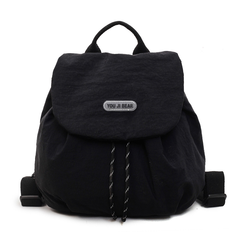 Rucsac mini din nylon, unisex, ușor, design urban simplu, încăpător pentru laptop de 8 inch, capacitate sub 20 L, pentru utilizare zilnică și în aer liber