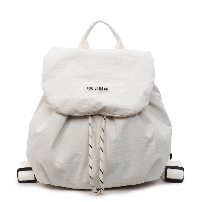 Rucsac mini din nylon, unisex, ușor, design urban simplu, încăpător pentru laptop de 8 inch, capacitate sub 20 L, pentru utilizare zilnică și în aer liber