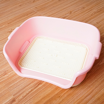 Veľká psia toaleta s ohradou proti šliapaniu na moč — PP plast, vlastná vstrekovacia technika, kód produktu 003, značka Other, Import: Nie