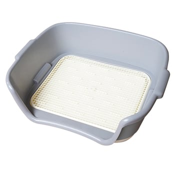 Veľká psia toaleta s ohradou proti šliapaniu na moč — PP plast, vlastná vstrekovacia technika, kód produktu 003, značka Other, Import: Nie