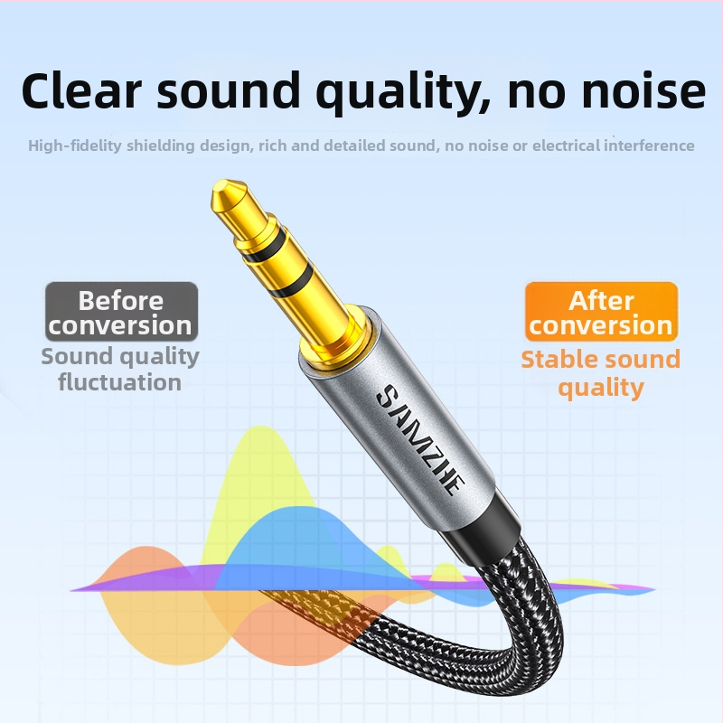 YPZ-10 Audio adaptér 3,5 mm na 6,5 mm, pozlátený, pre elektrickú gitaru a elektronické piano, pripojenie k zosilňovaču a počítaču