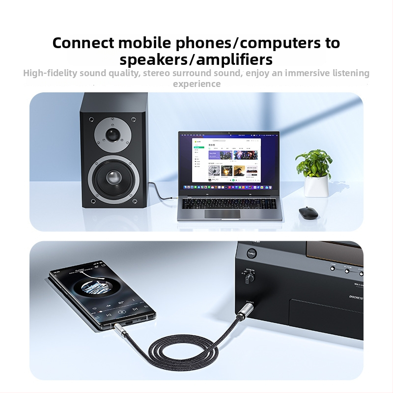 YPZ-10 Audio adaptér 3,5 mm na 6,5 mm, pozlátený, pre elektrickú gitaru a elektronické piano, pripojenie k zosilňovaču a počítaču