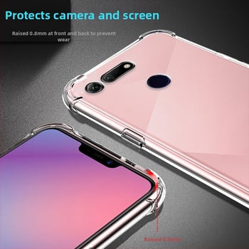 Tālruņa vāciņš priekš Honor V20 – minimālists dizains; pret kritieniem; karstās presēšanas izstrāde; materiāls: Cits; saderīgs: Glory