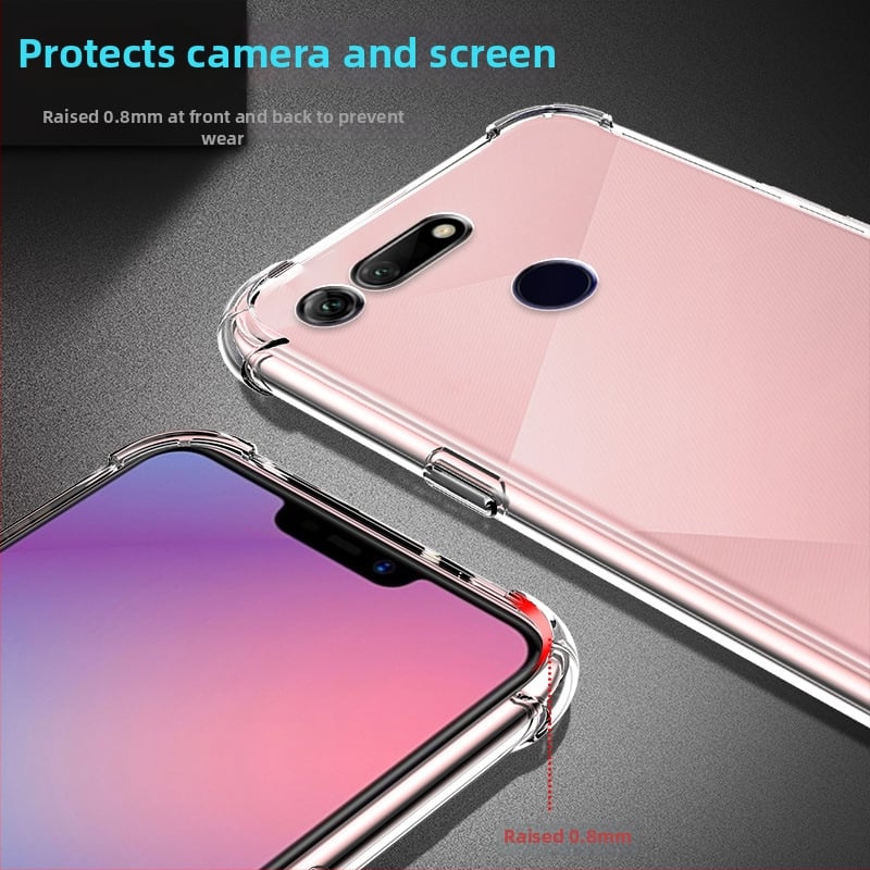 Tālruņa vāciņš priekš Honor V20 – minimālists dizains; pret kritieniem; karstās presēšanas izstrāde; materiāls: Cits; saderīgs: Glory