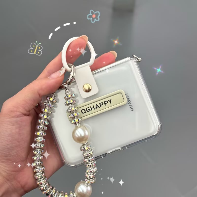 Huawei PuraX мек силиконов калъф – сгъваем предпазен капак с пръстен