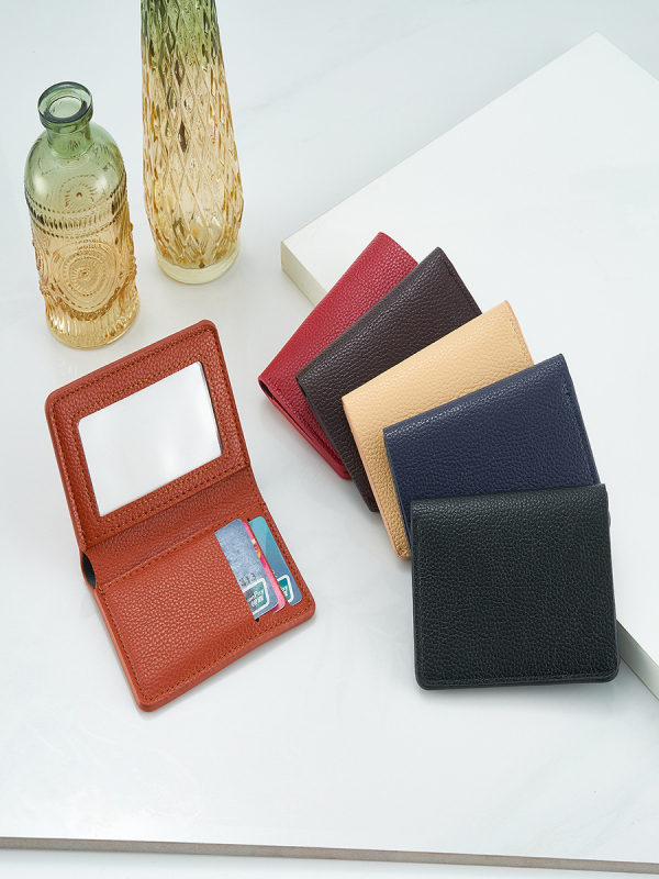 FEIVIS Πορτοφόλι μεγάλου χωρητικότητας για άνδρες και γυναίκες, PVC, γεωμετρικό ανάγλυφο μοτίβο, θήκες για πιστωτικές κάρτες και κάρτες ταυτότητας, επένδυση από συνθετικό δέρμα