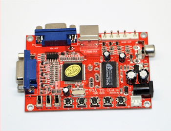 GBS 8100 Vaizdo signalo keitiklį kortelė, jungiklis/dalytuvas, VGA į RGBS/AV/S-Video, LCD į CRT