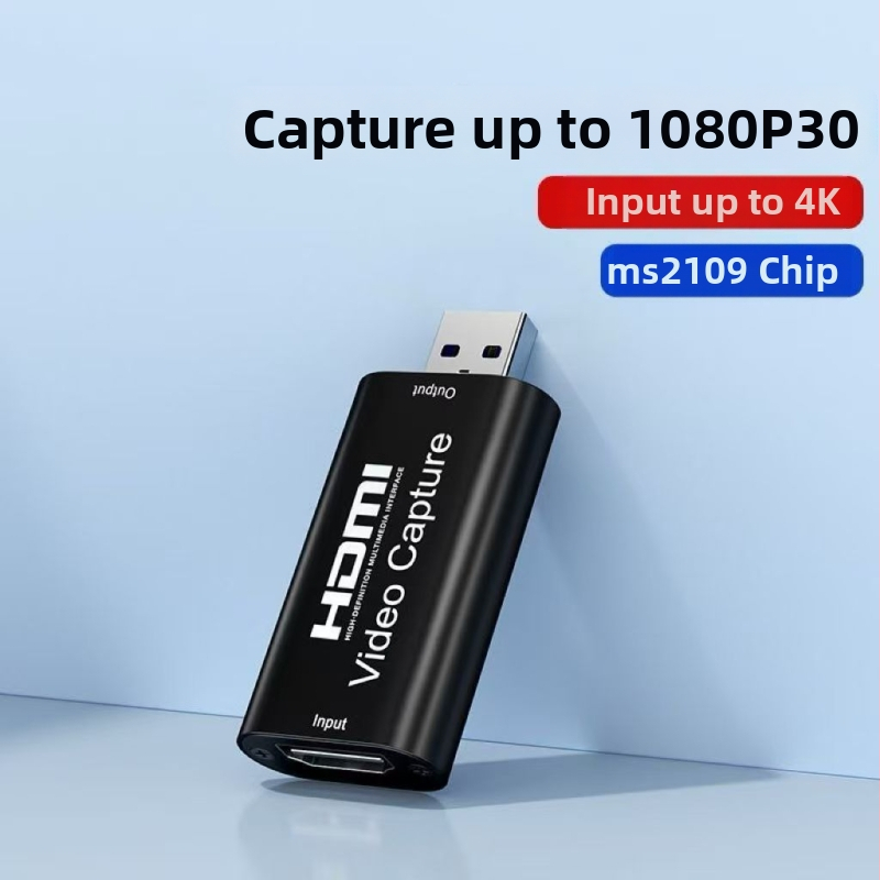 USB 2.0 į HDMI įrašymo korta (MS2109, 1080p, Windows 7 suderinama, modelis Cjk7041, tiesioginiam vaizdo įrašui įrašyti)