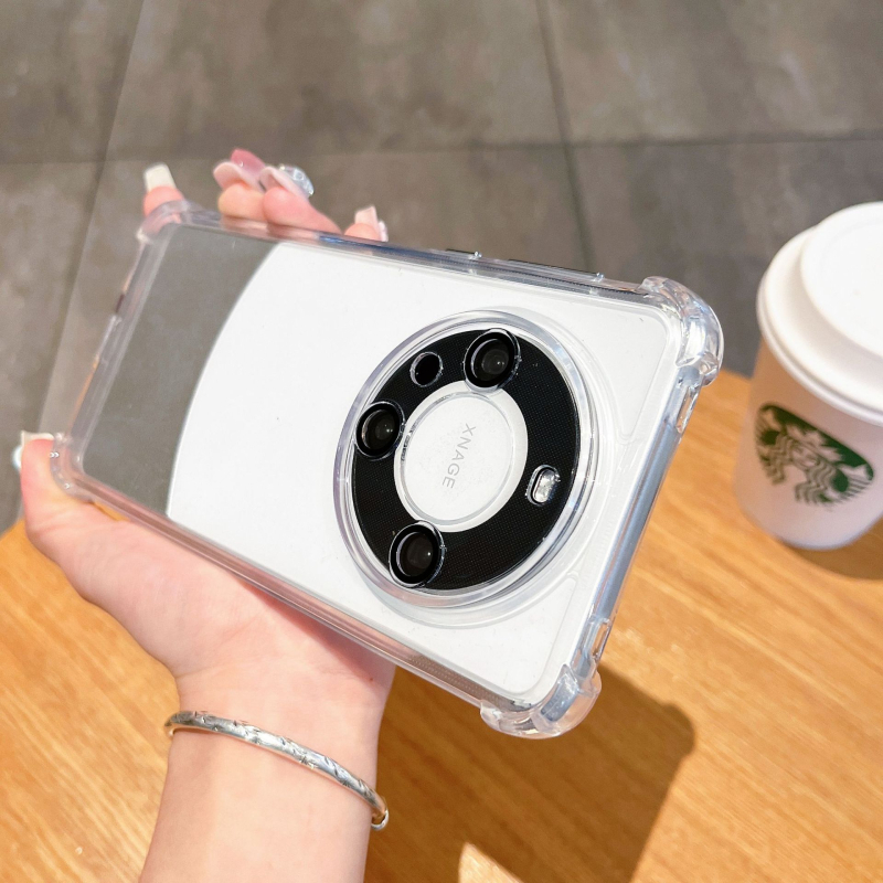 Huawei Mate60 Pro tālruņa vāciņš – TPU+PC materiāls, elektroplakēšana, kritiena aizsardzība