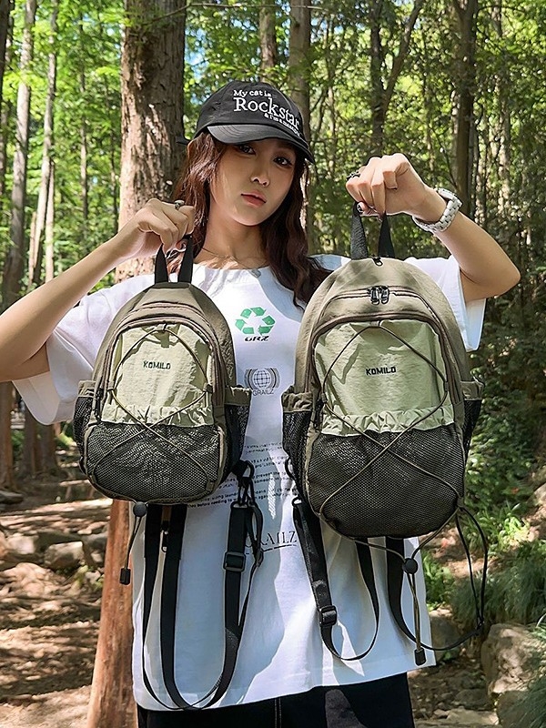 Planinarska torba — dvostruka namjena za outdoor, lagana, kompaktna, najlon materijal, unisex.