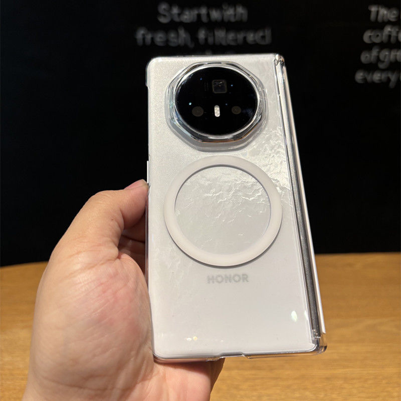 QML Θήκη σκληρού περιβλήματος για Honor Magic Vs3 – Διαφανής μαγνητική πρόσδεση, Ανθεκτικό σε πτώσεις, Προσαρμόσιμη