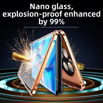 Aizsarg vāciņš Huawei Honor X40, metaliska konstrukcija, magnētiska aizsardzība pret kritieniem, precīza apstrāde, vienkāršs un elegantīgs dizains, atbalsta pielāgošanu