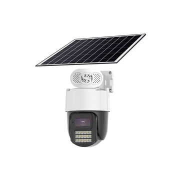 4G ηλιακή κάμερα εξωτερικής παρακολούθησης — ελάχιστος φωτισμός 0.01 lux, SNR > 48 dB, τροφοδοσία 5V, εξωτερική χρήση