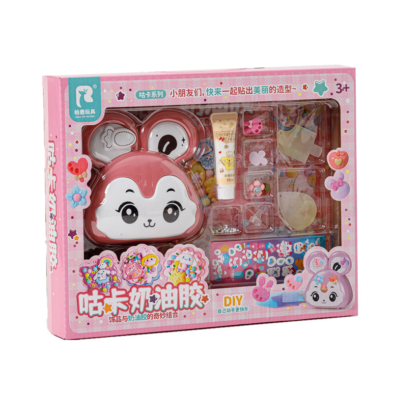 Симулационни бижута – играчка за момичета, пъзел функция, пластмасов материал, възраст 4–6 години, кутия с прозорец