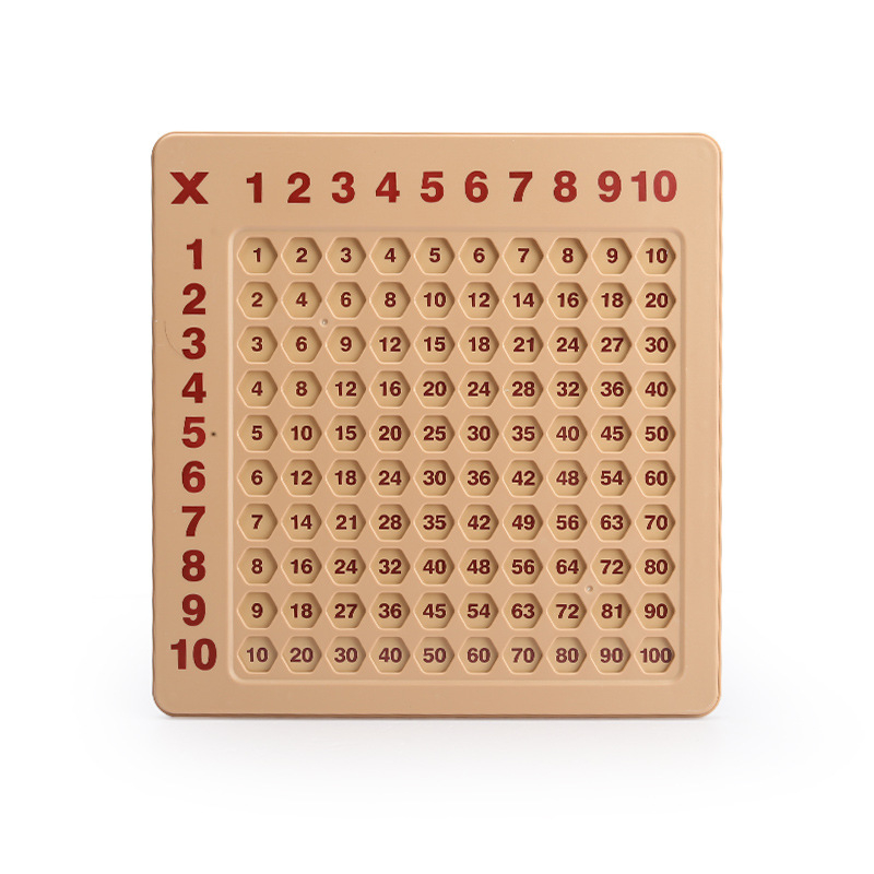 4-6 éveseknek szóló 99-es szorzótábla puzzle társasjáték | ABS anyag | DIY és többfunkciós