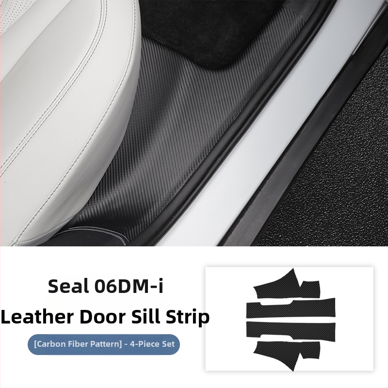 Ādas sliekšņa josla BYD Seal 06dmi – automašīnas iekšējā modifikācija, pielāgojama