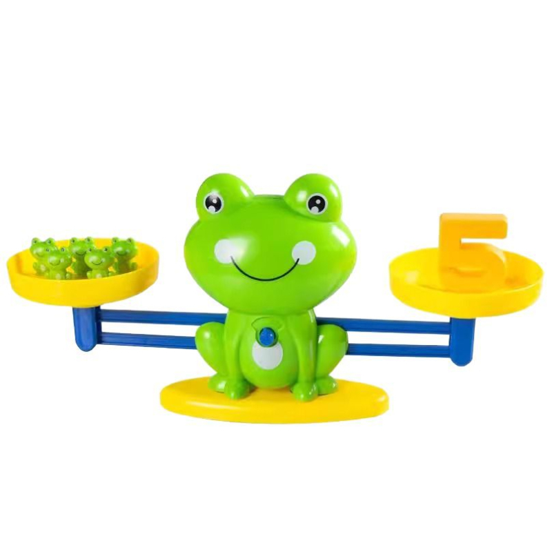 Qiwang dječja edukativna igra s digitalnom žabom – balans, plastična konstrukcija, razvoj inteligencije, fizika, uzrast 7–14