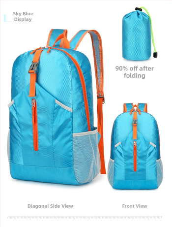 Outdoor ruksak, unisex, vodootporan, 20-35 L, sklopiv, za 15-inčni prijenosnik