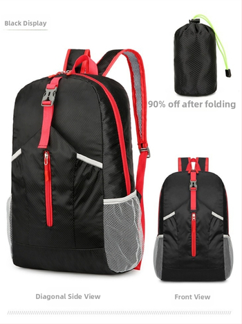 Outdoor ruksak, unisex, vodootporan, 20-35 L, sklopiv, za 15-inčni prijenosnik