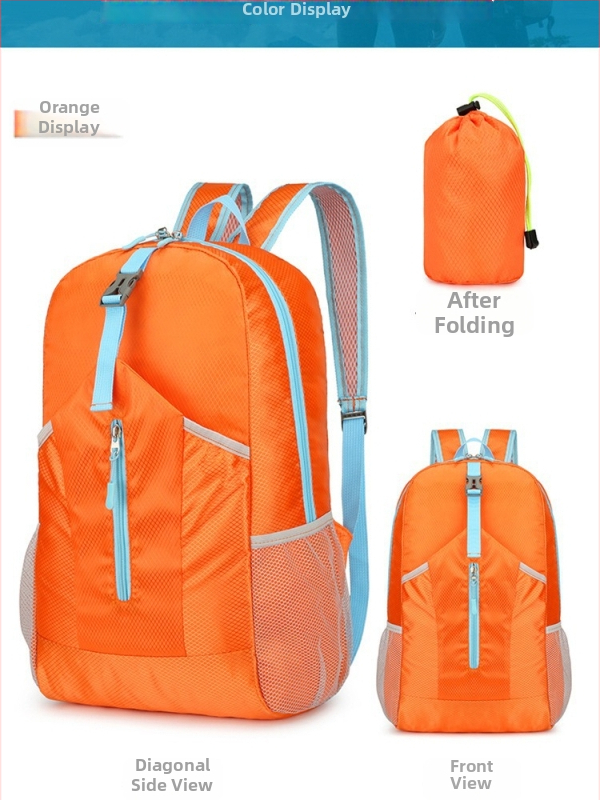 Outdoor ruksak, unisex, vodootporan, 20-35 L, sklopiv, za 15-inčni prijenosnik