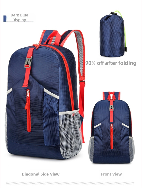 Outdoor ruksak, unisex, vodootporan, 20-35 L, sklopiv, za 15-inčni prijenosnik