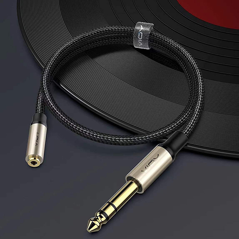 YHT 6,35 mm muški na 3,5 mm ženski audio-video produžni kabel ROHS