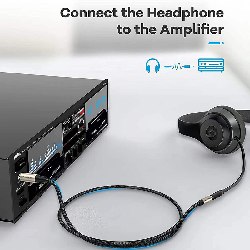 YHT 6,35 mm muški na 3,5 mm ženski audio-video produžni kabel ROHS