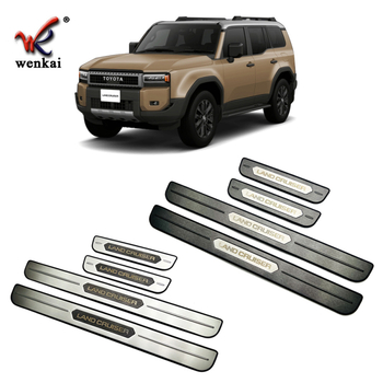 WK-934 Prag exterior pentru uși din oțel inoxidabil 304, pentru Toyota 24 Prado LC250 – decorare și protecție, personalizare disponibilă