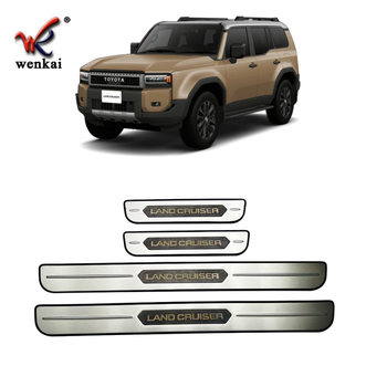 WK-934 Prag exterior pentru uși din oțel inoxidabil 304, pentru Toyota 24 Prado LC250 – decorare și protecție, personalizare disponibilă