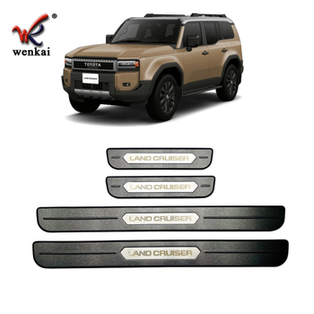 WK-934 Prag exterior pentru uși din oțel inoxidabil 304, pentru Toyota 24 Prado LC250 – decorare și protecție, personalizare disponibilă