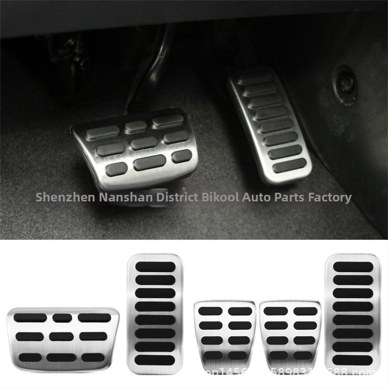 Nerūsējošā tērauda pedāļu komplekts gāzes un bremžu pedāļiem – Modern, der Sonata 9, preces kods Suo 9 pedal