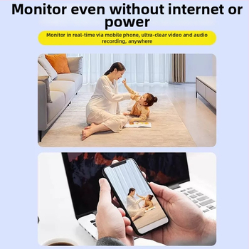 C6 vidaus belaidė HD stebėjimo kamera, plataus kampo objektyvas, nuotolinis prisijungimas, 1 kamera