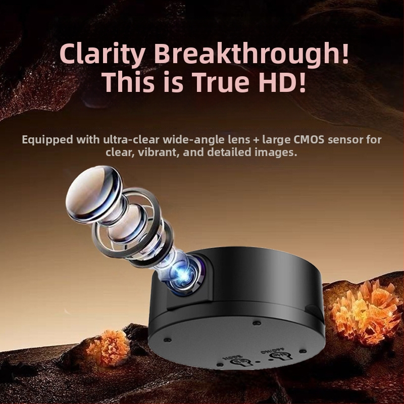 C6 iekšēja bezvadu HD novērošanas kamera, platleņķa objektīvs, attālināta piekļuve, 1 kamera