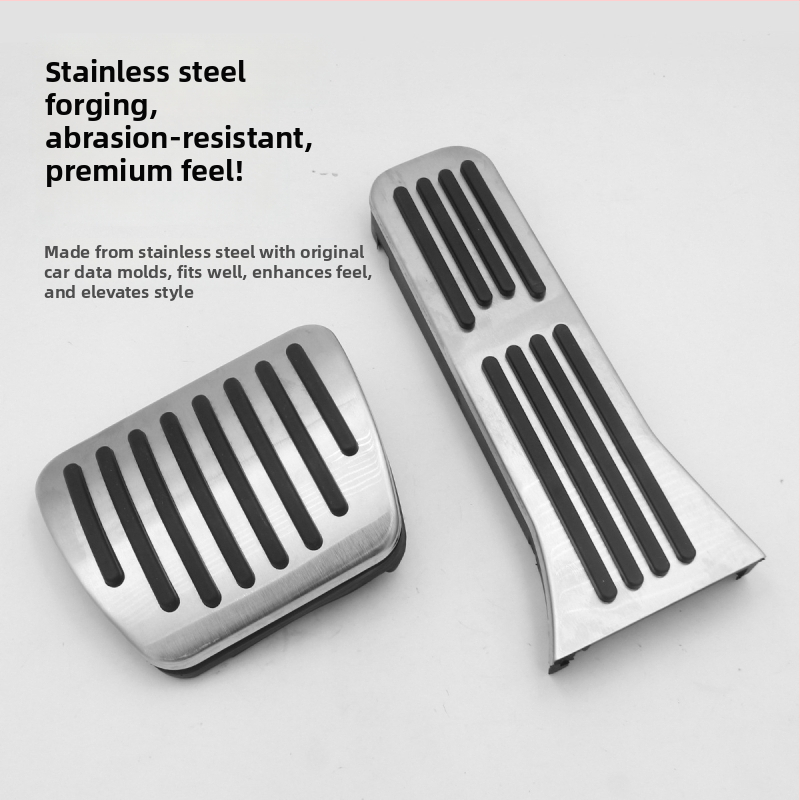 Alumīnija sakausējuma pedāļu komplekts gāzei un bremzēm Lantu Dreamer, Confidant un Lantu FREE — antislīdējošais vadītāja pedālis automātiskajai transmisijai