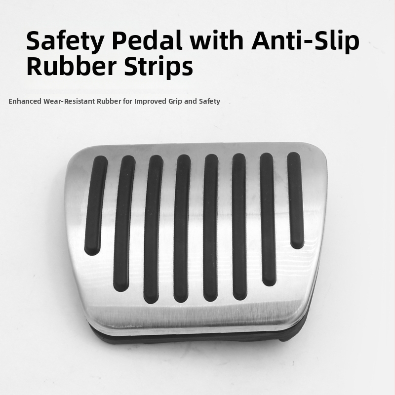 Alumīnija sakausējuma pedāļu komplekts gāzei un bremzēm Lantu Dreamer, Confidant un Lantu FREE — antislīdējošais vadītāja pedālis automātiskajai transmisijai