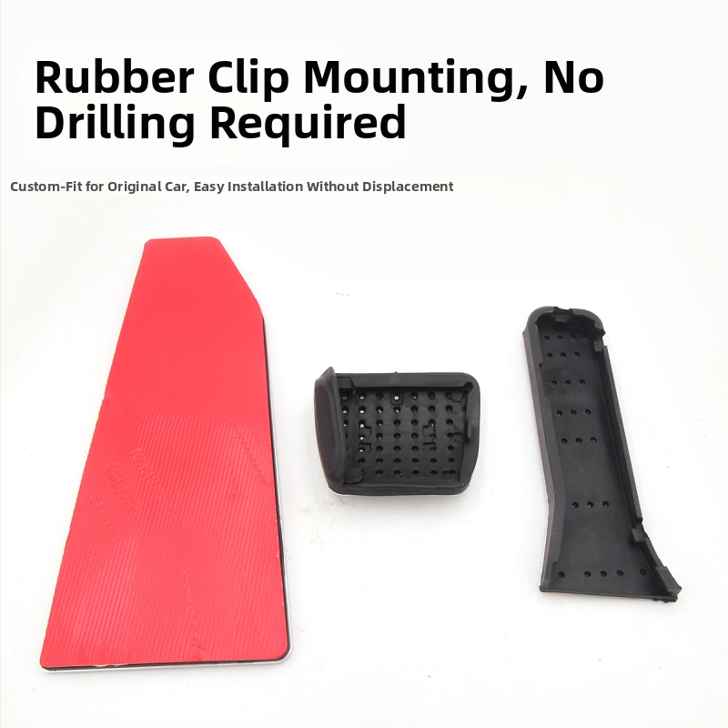 Alumīnija sakausējuma pedāļu komplekts gāzei un bremzēm Lantu Dreamer, Confidant un Lantu FREE — antislīdējošais vadītāja pedālis automātiskajai transmisijai