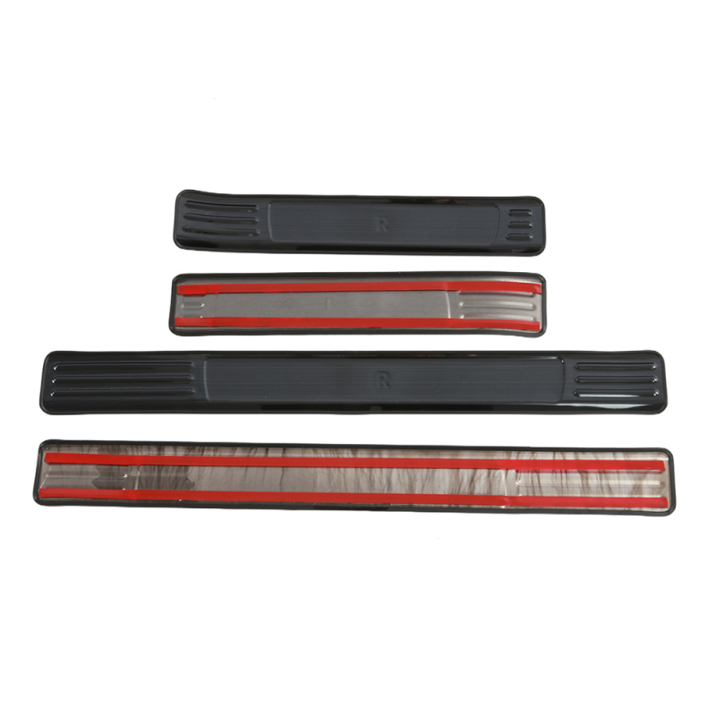 Bandă prag din oțel inoxidabil pentru Ford Elite — piese de modificare și decorare auto, model: Threshold strip, compatibil cu 23 Ford Elite, brand Colorful