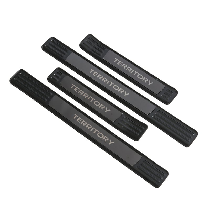 Bandă prag din oțel inoxidabil pentru Ford Elite — piese de modificare și decorare auto, model: Threshold strip, compatibil cu 23 Ford Elite, brand Colorful