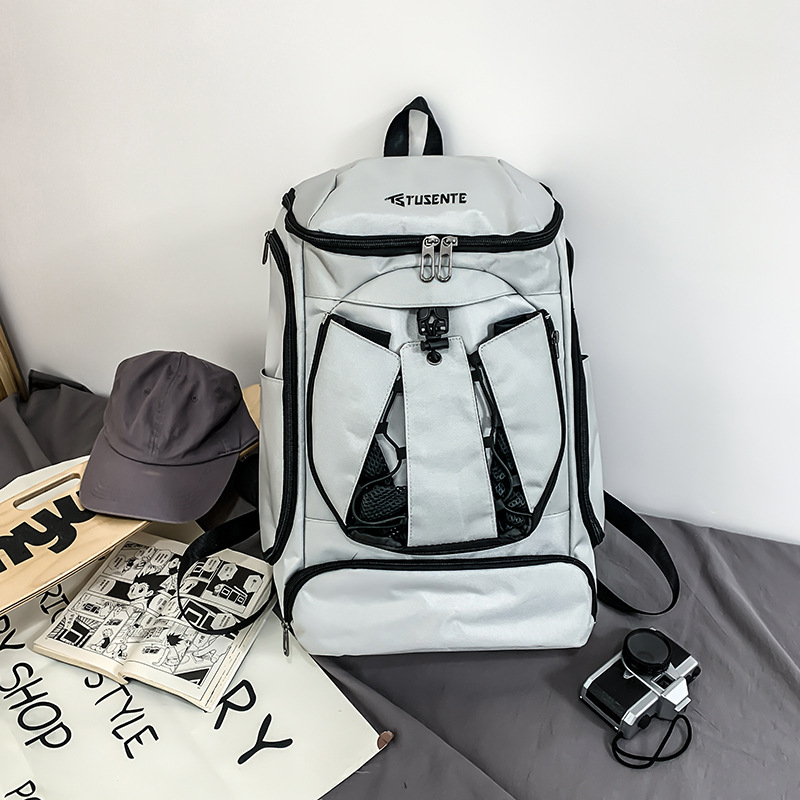 Sport hátizsák külön cipőrekesszel – vízálló, 20–35 literes kapacitás, Oxford anyag, kompatibil 14 colos laptophoz, kültéri utazásokhoz