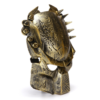 Predatora maska ar filmas motīvu AVPR Lone Wolf – Halovīna rekvizīts, plastmasa, iepakojums OPP maisiņā