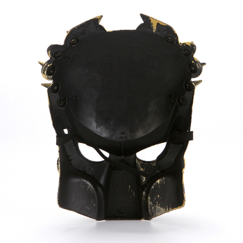 Predatora maska ar filmas motīvu AVPR Lone Wolf – Halovīna rekvizīts, plastmasa, iepakojums OPP maisiņā