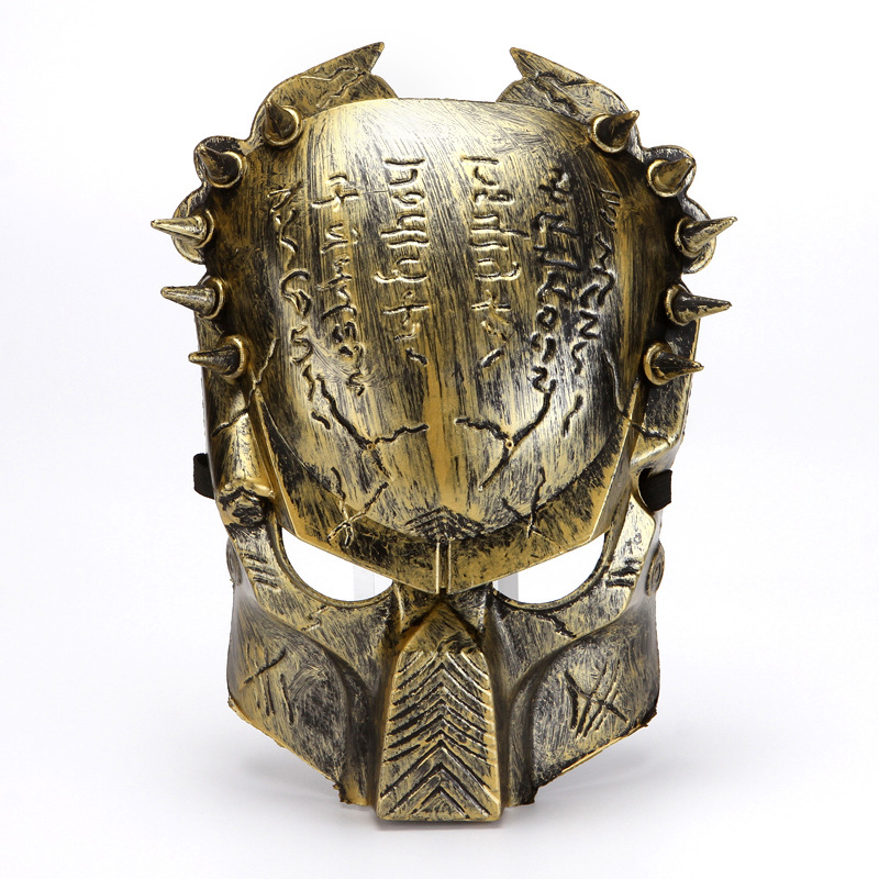 Predatora maska ar filmas motīvu AVPR Lone Wolf – Halovīna rekvizīts, plastmasa, iepakojums OPP maisiņā