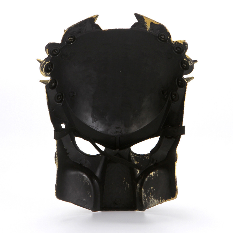 Predatora maska ar filmas motīvu AVPR Lone Wolf – Halovīna rekvizīts, plastmasa, iepakojums OPP maisiņā