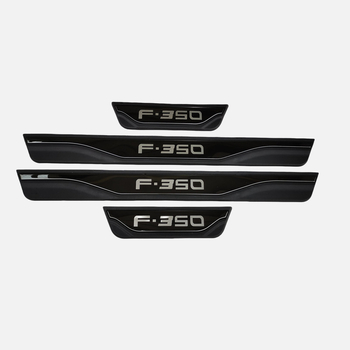 Λωρίδες κατωφλίου πόρτας για Ford F-250/F-350 — πλαστικές προστατευτικές και διακοσμητικές λωρίδες